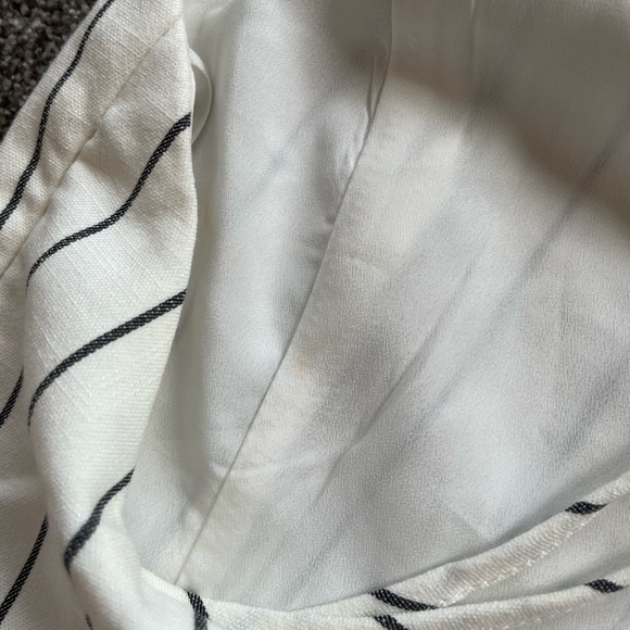 Dynamite Cropped Halter Striped Top - Picture 7 of 8